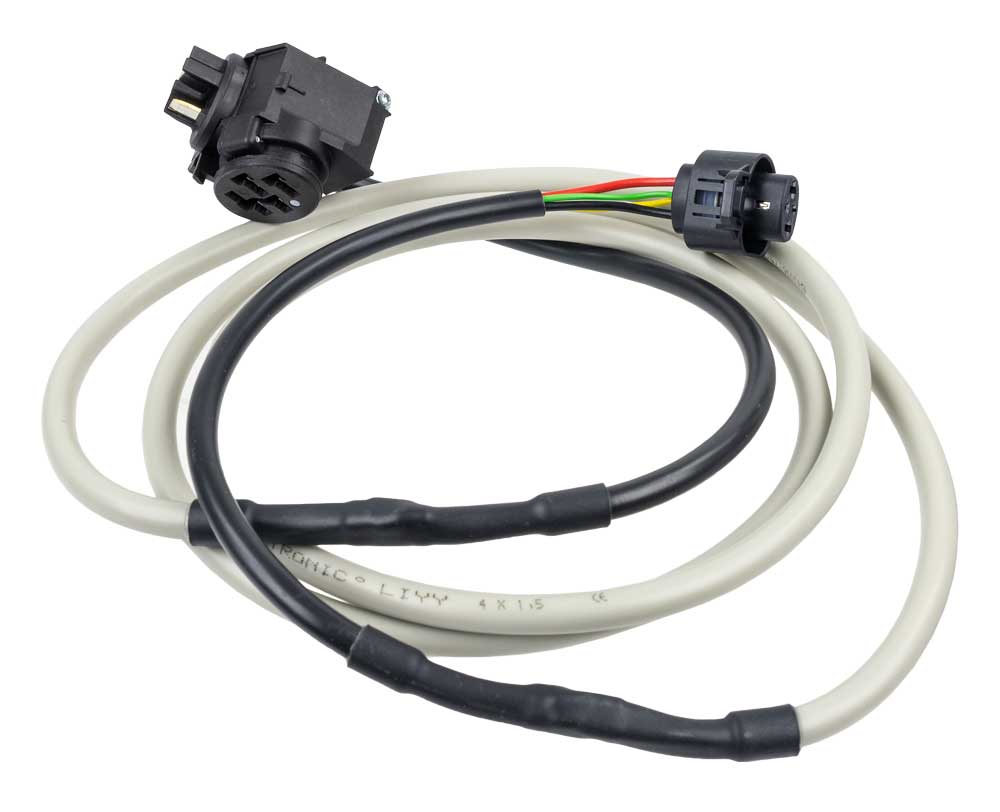 E-Bike EBP Kabelbaum Bosch Batterie RDT mit Kontaktpunkten 1900 mm 