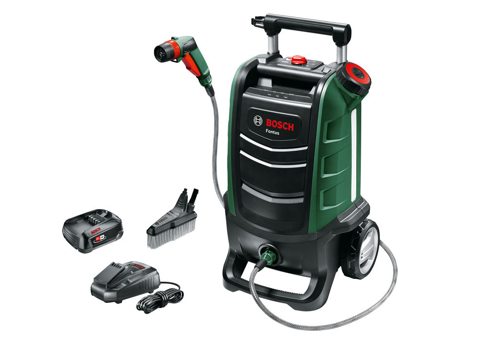 GRS BOSCH FONTUS HOCHDRUCKREINIGER 18V ​​MIT AKKU 