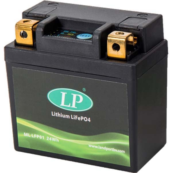 LANDPORT Lithium-Ionen-Akku LIFEPO4 LFP01 25,6 Wh