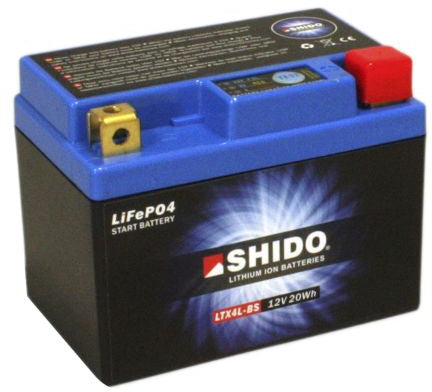 SHIDO Lithium-Ionen-Akku LTX4L-BS