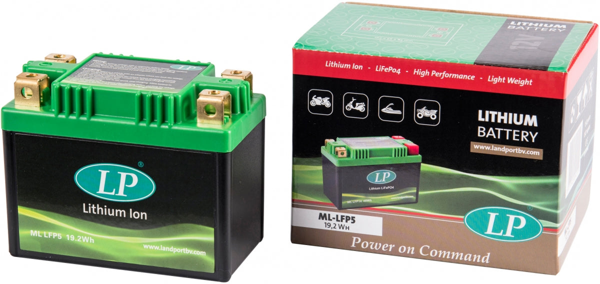 LANDPORT Lithium-Ionen-Akku LiFePO4 LFP5 19,2 Wh