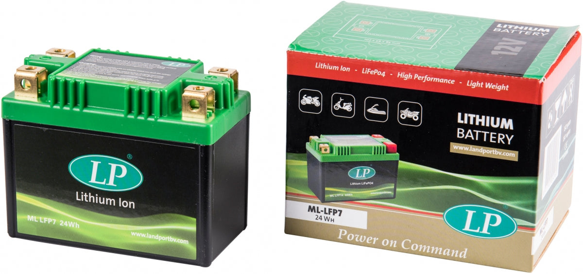 LANDPORT Lithium-Ionen-Akku LiFePO4 LFP7 24 Wh