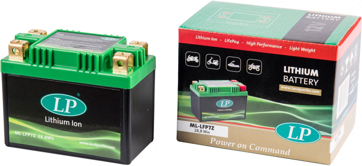 LANDPORT Lithium-Ionen-Akku LiFePO4 LFP7Z 28,8 Wh