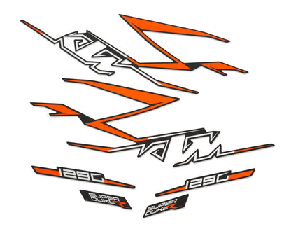 KTM Carbon graphics kit 1290 R2R (1290 SUPER DUKE) 20-23