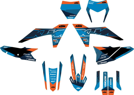 Style-Grafikkit 125-500 (EXC, SMR, SX, XC, XCF) 23-25