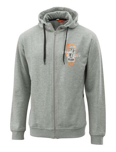 KTM ORANGE FLUIDS ZIP HOODIE