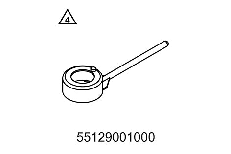 Schraubenschlüssel halten