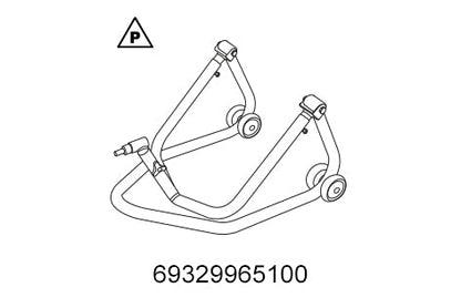 KTM Front wheel work stand, large
